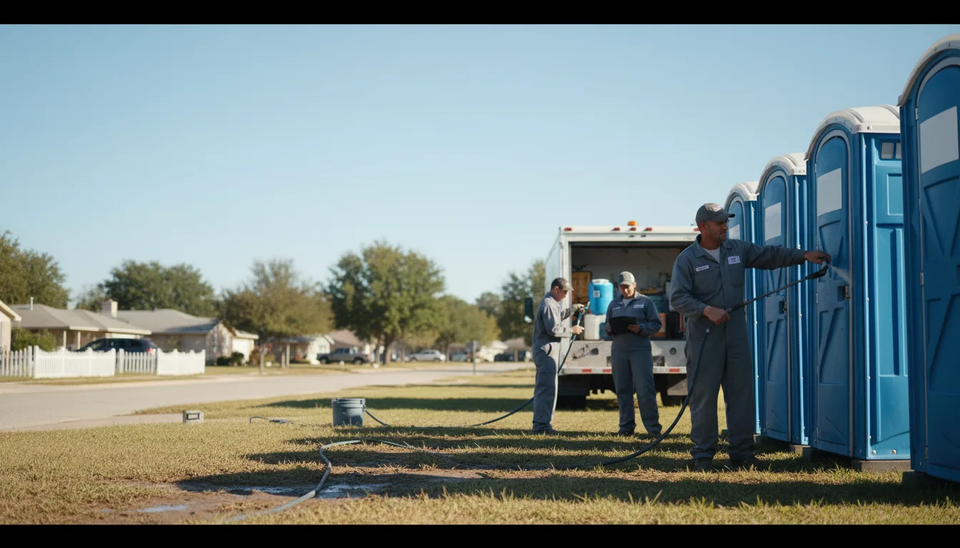 Long-Term Portable Toilet Rental in Industry, IL near me